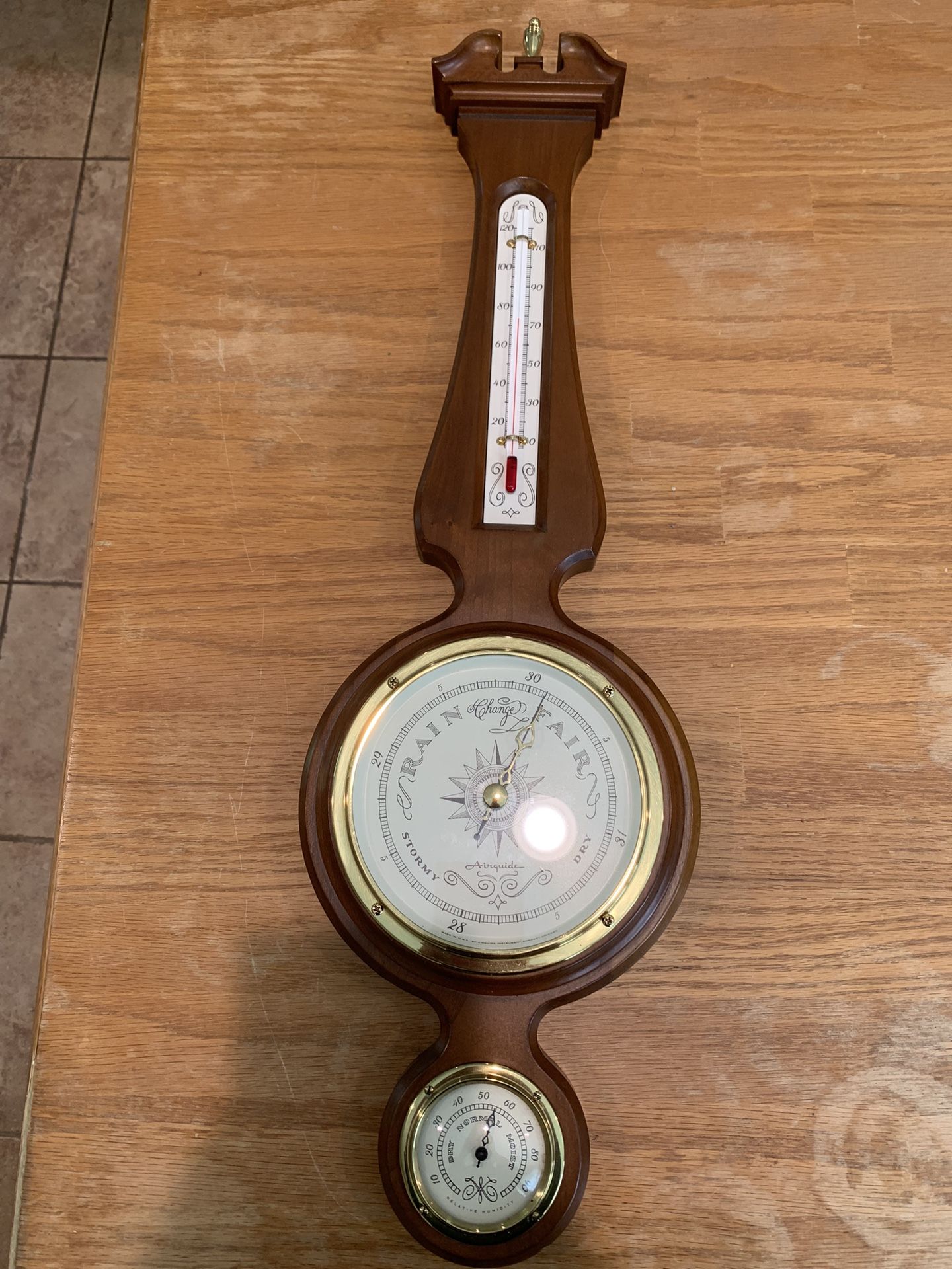 Vintage airguide barometer —Father’s Day gift