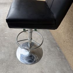 Bar Stools Black Adjustable Height