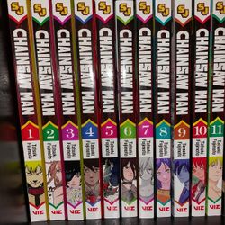 Chainsaw Man Manga Volumes 1-11