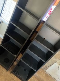 2 Bookcase, black