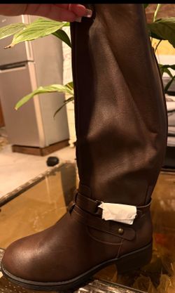 Brown Women's Knee High Boots