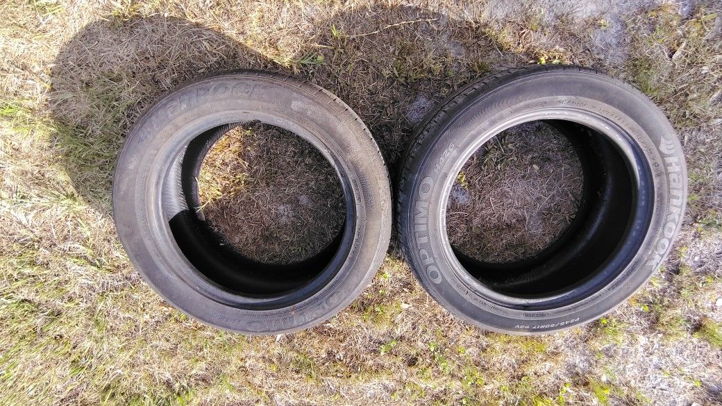2 Hankook Optimo H426 P245/50R17 Tires