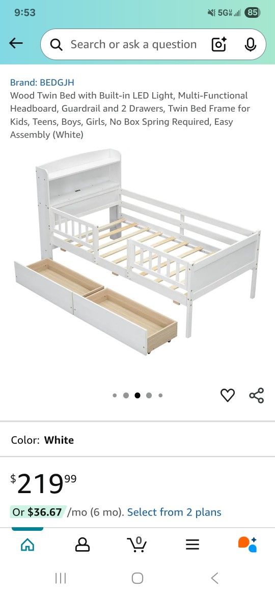 Twin Bed Frame