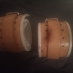 Posey Wrist/Ankle Leather Restraint Cuffs