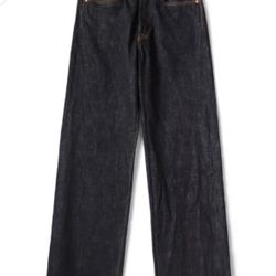 Brand New Kapital 14oz Denim 5P Selvedge Wide Leg Monkey TH Size 32