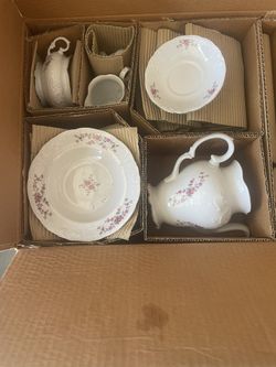 Wawel China Tea Set 47 Pice Made In Poland
