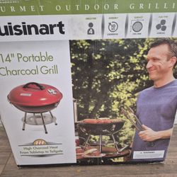 14" Portiable Charcoal Grill