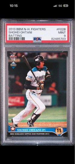Ohtani Psa 9 mint graded baseball buy sale trade watches gold sports scrap silver 14k
