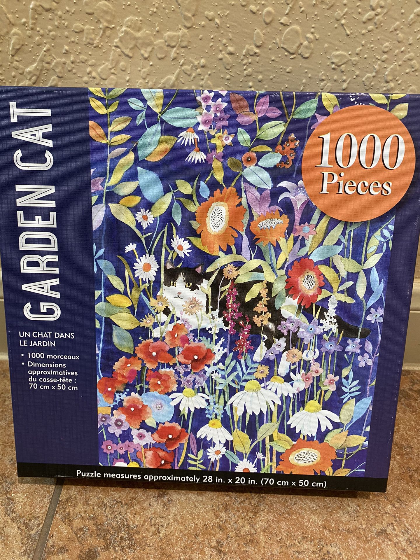 1000 piece Cat Garden puzzle