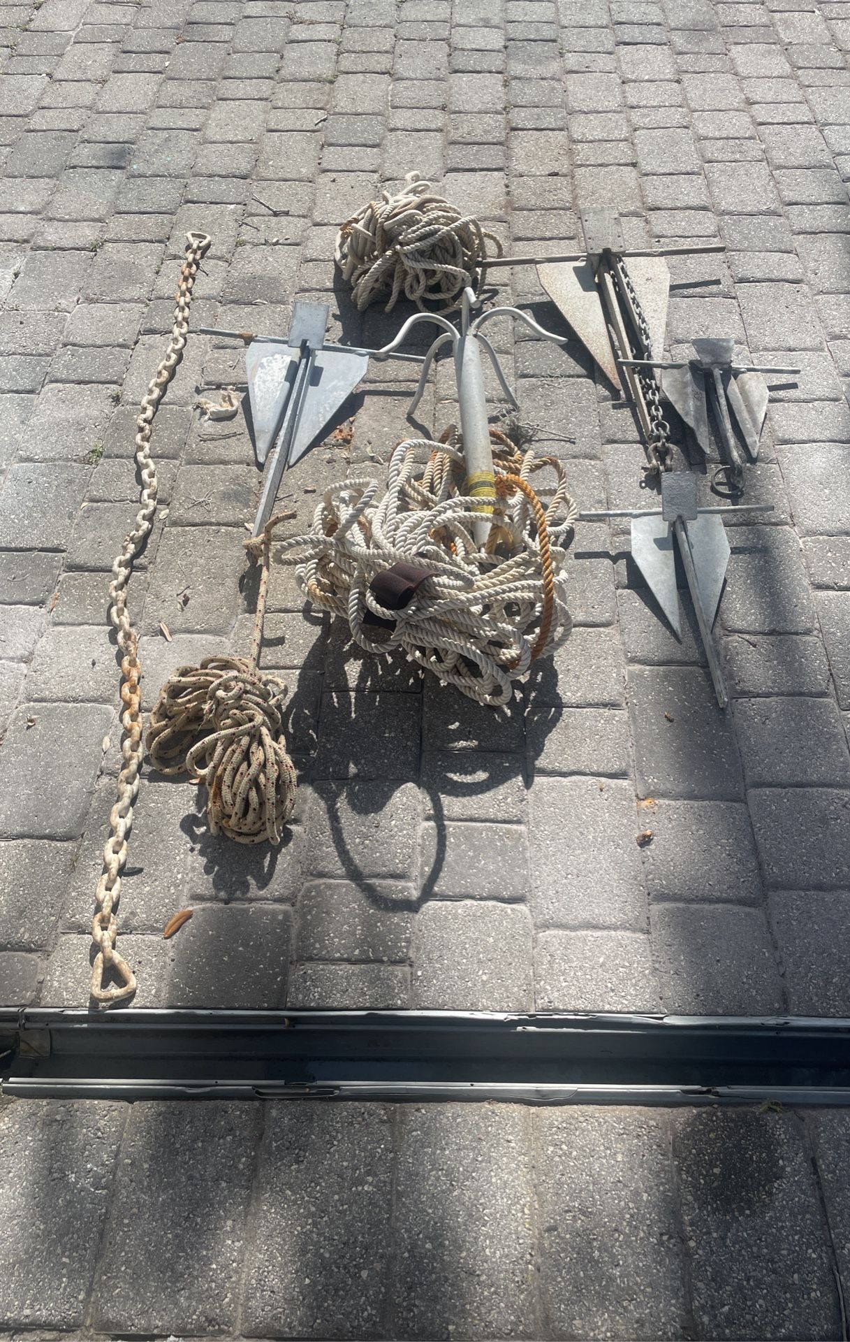 Boat. Anchors.