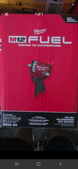 Milwaukee M12 1/2 stubby