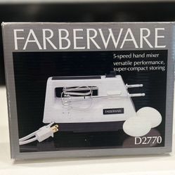 NEW! 5 Speed Hand Mixer