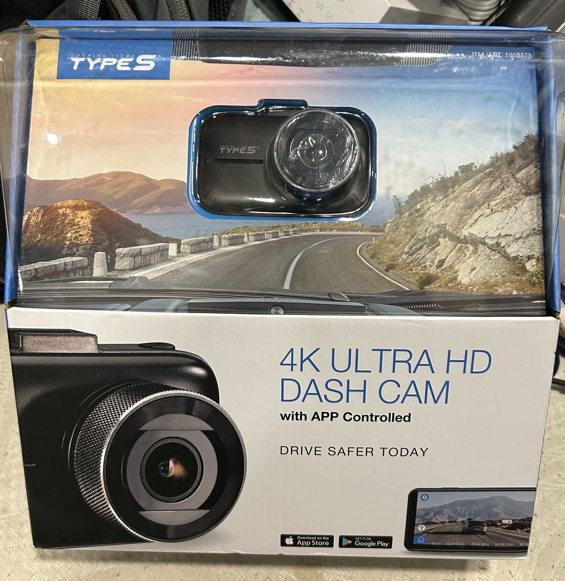 New TYPE S 4K Ultra HD Dash Cam.