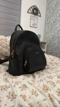 Black Coach designer bookbag