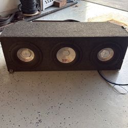 Car Subwoofer + Amp