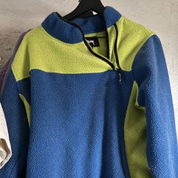 Stussy Zip Fleece Pull Over 