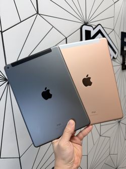 iPad 10.2inch Rosegold / Gray WiFi & cellular unlocked Excellent Condition
