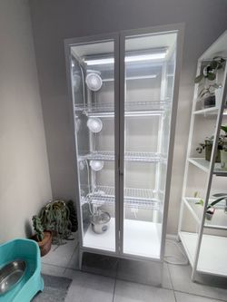 IKEA Milsbo tall cabinet greenhouse
