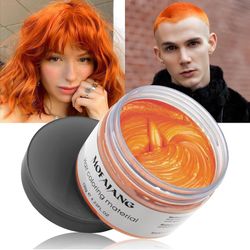 Orange Temporary Hair Color Wax