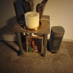 2 End Tables In Grey 