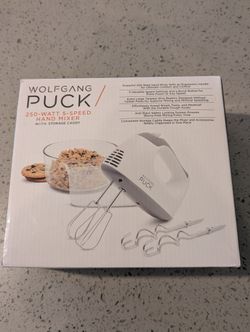 Wolfgang Puck 250-watt 5-speed Hand Mixer