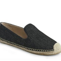 NEW women’s VINCE CAMUTO denim espadrille flats