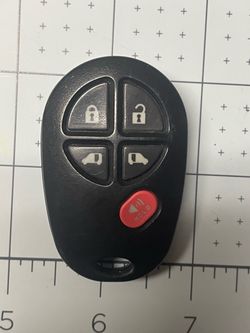 Toyota Keyfob Keyless Entry Remote Key Fob