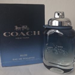 COACH NEW YORK BLUE FOR MEN 2.0OZ/60ML,  AS PICTURED