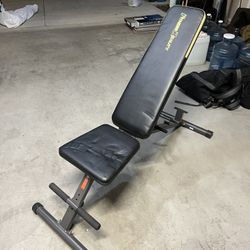 Work out bench 