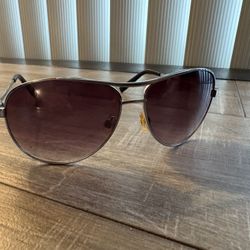 Silver Women’s Bomber Sunglasses