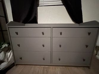 Gray dresser