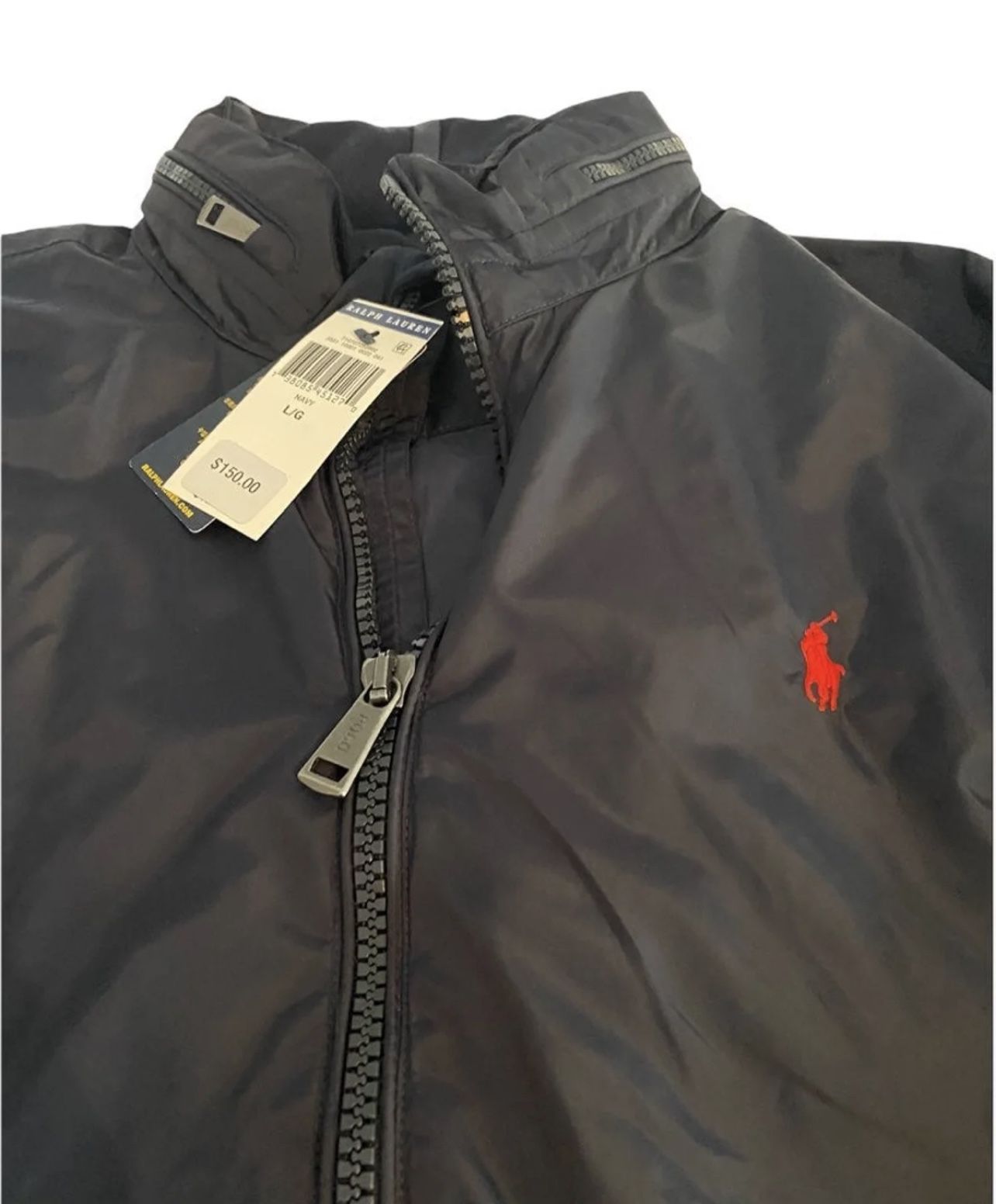 Ralph Lauren Packable Hooded Windbreaker Jacket
