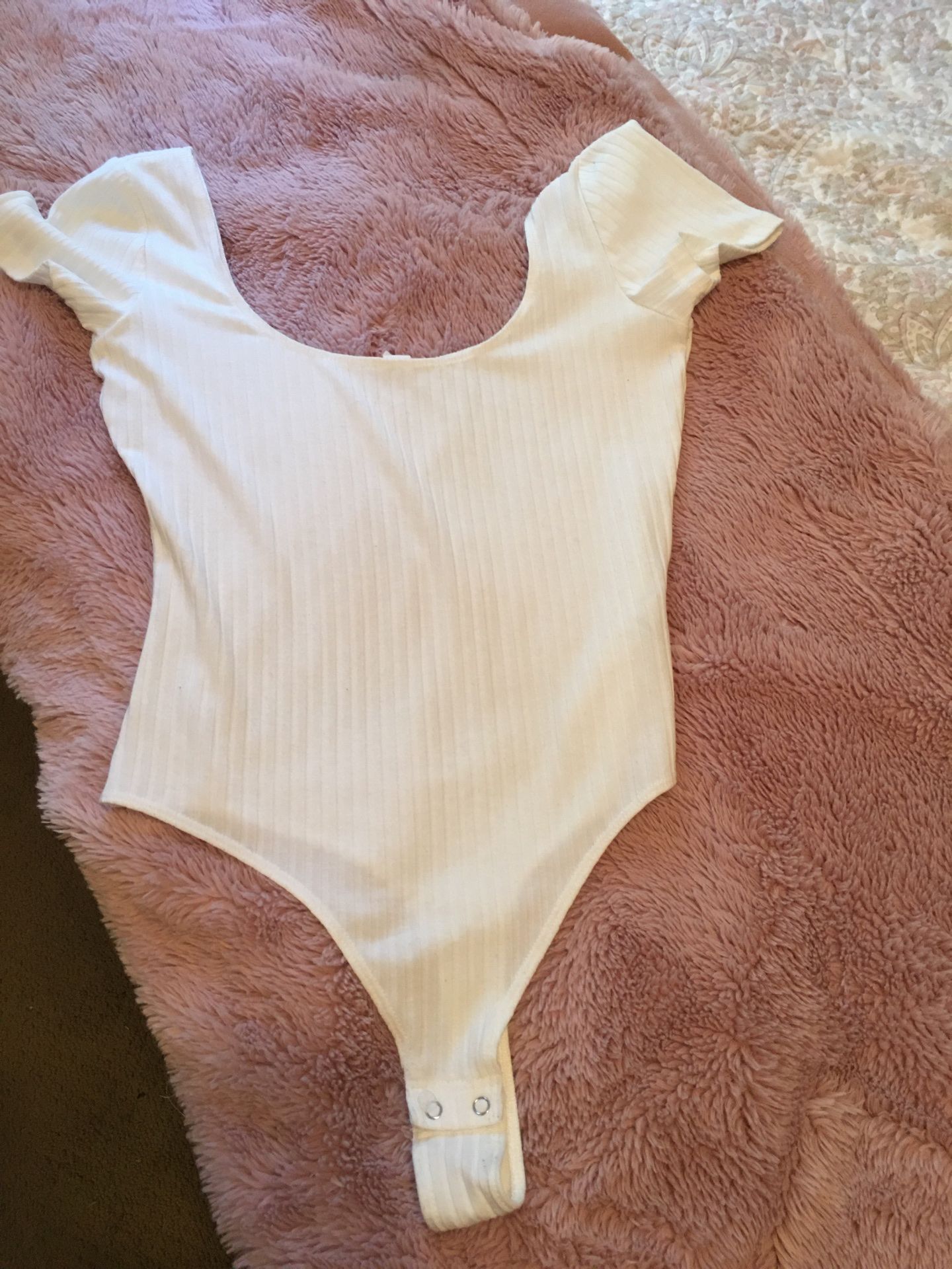 Creamy white bodysuit size m