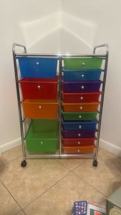 Storage rolling cart