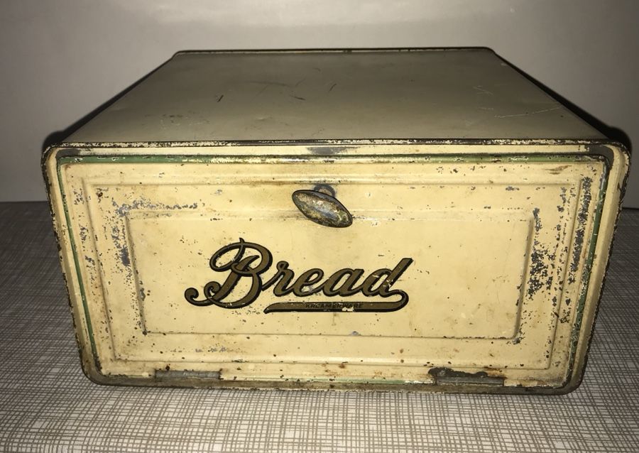 Vintage Kreamer Ware Metal Bread Box for Sale in Revere, MA OfferUp
