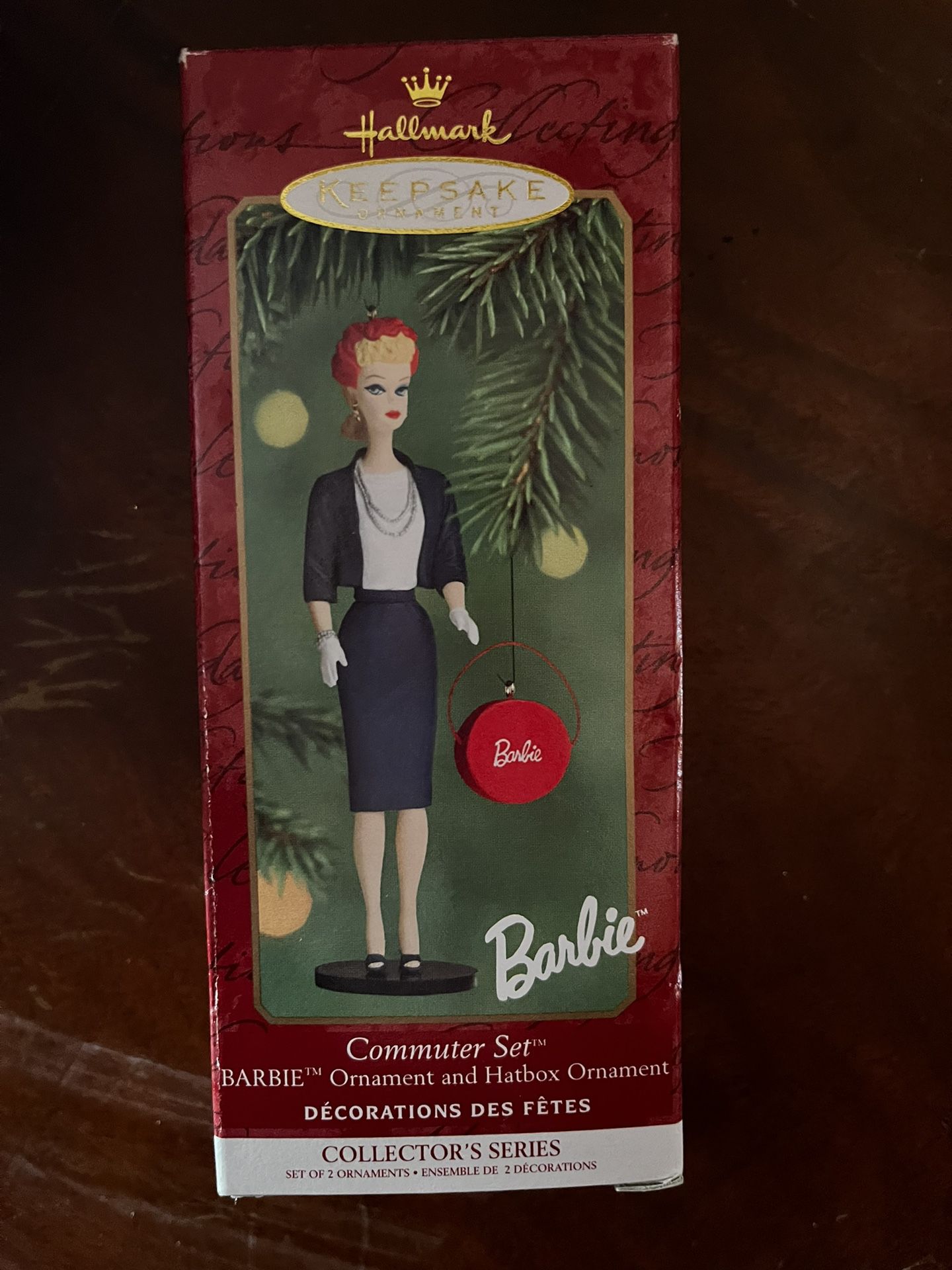 Barbie Hallmark Ornament Collector Series Commuter Set 