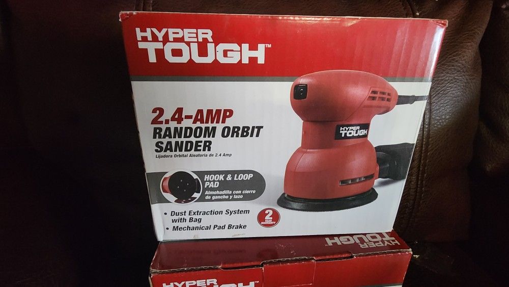Hyper Tough Random Orbital Sander 2.4 Amp