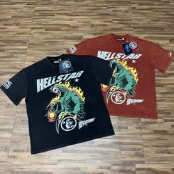 Y2K Graphic Streetwear Tee Black & Red