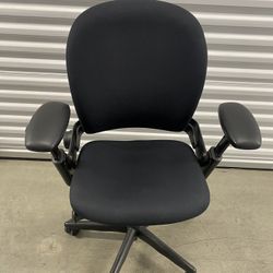 Steelcase Leap Fully Adjustable Model In Black office chair