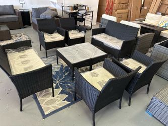 New inbox patio set (we finance and deliver)($54 down, (90 day no interest no credit check payment plan)