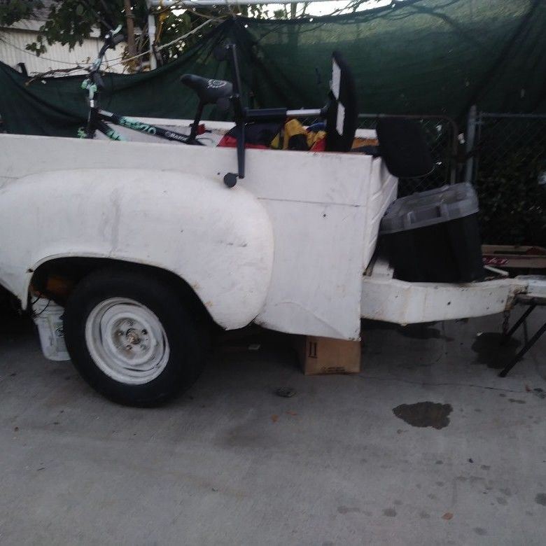 All metal  Studebaker  Truck Bed utility trailer for sale