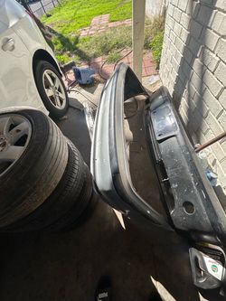 E46 front and rear bumper and wheels