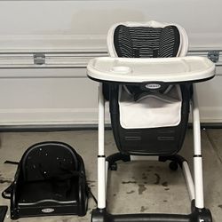 3 In 1 High Chair, Shopping Cart Cover, Minimalist Diaper Bag/changing Pad