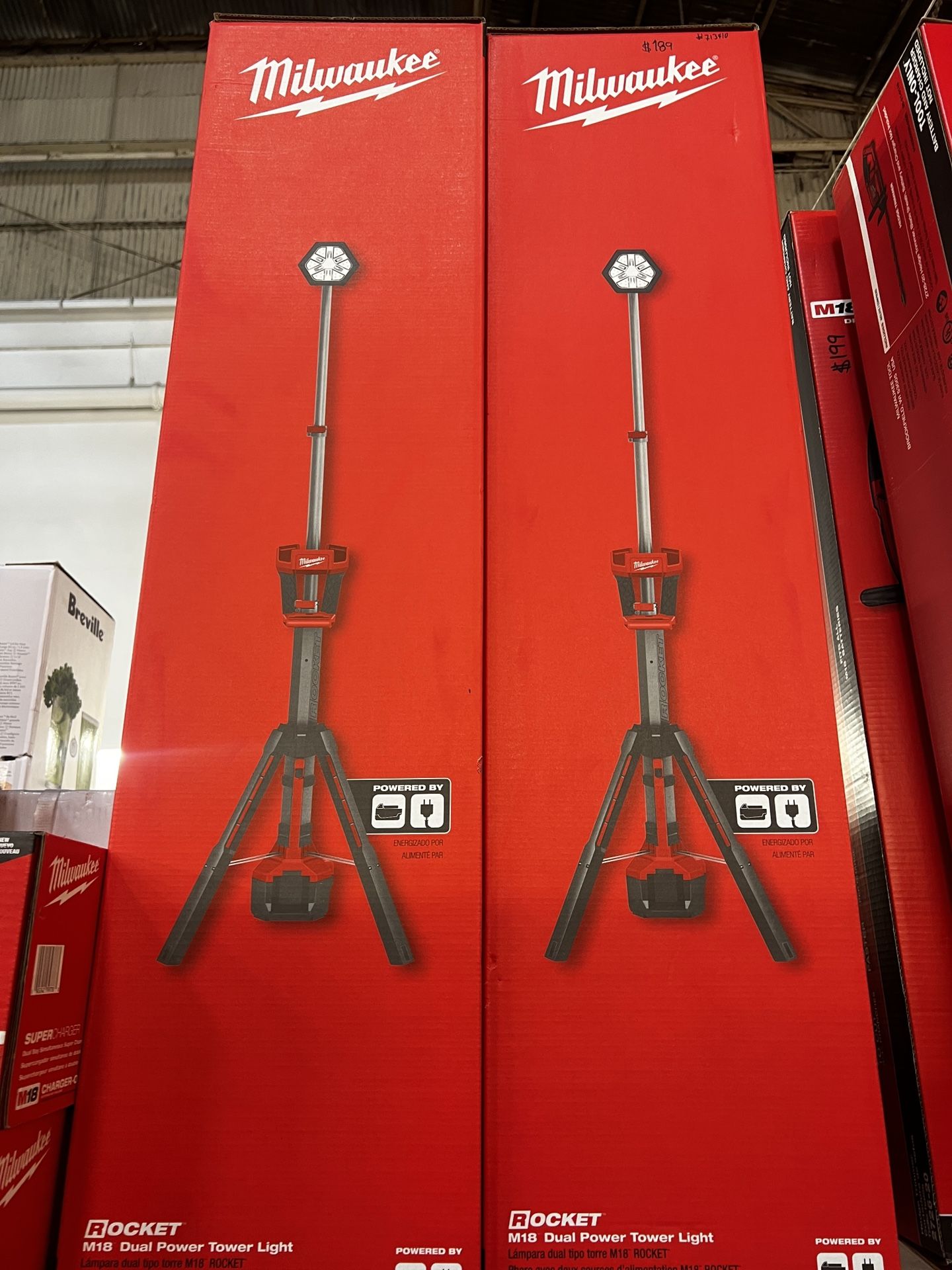 Milwaukee M18 Rocket Dual Power Tower Light Tool Only