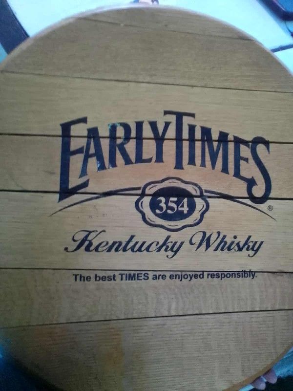 Early Times Barrel Top