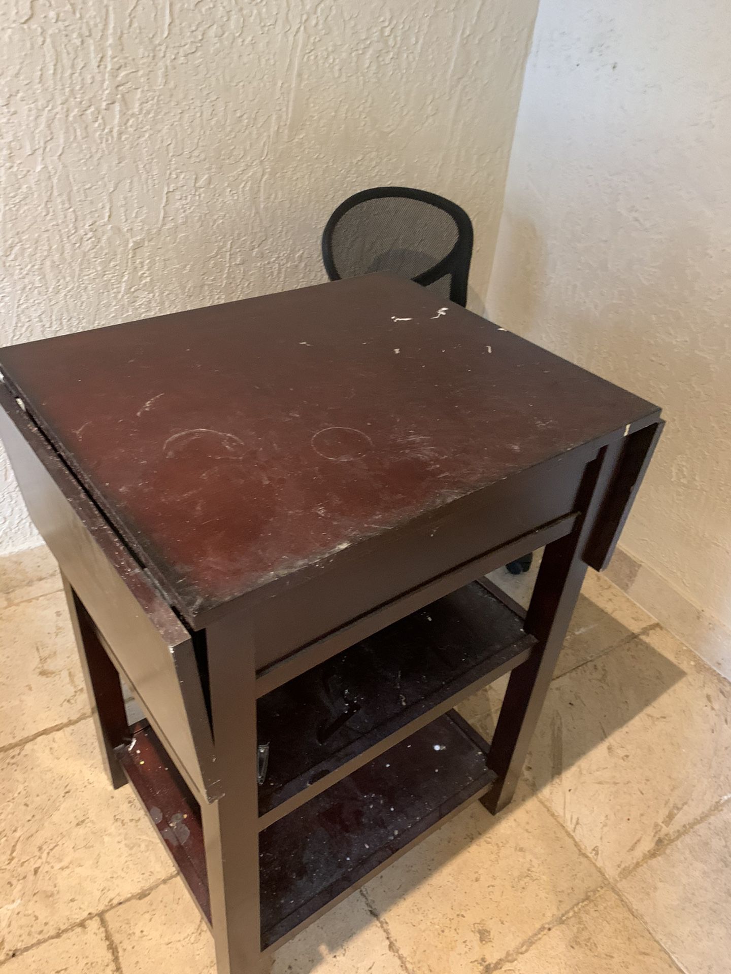 Small Folded Kitchen Table 