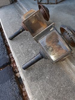 Early model A lights