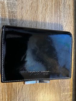 Black Women’s Ted Baker Bifold Folding Wallet w/ Card Slots, Credit Card
