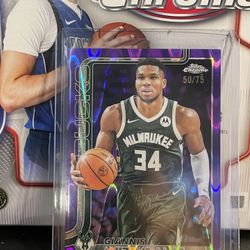 GIANNIS TOPPS CHROME