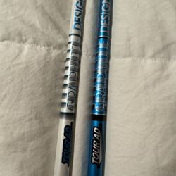 Tour Ad UB - 7 and HD- 8 X Shafts Taylormade Tips 